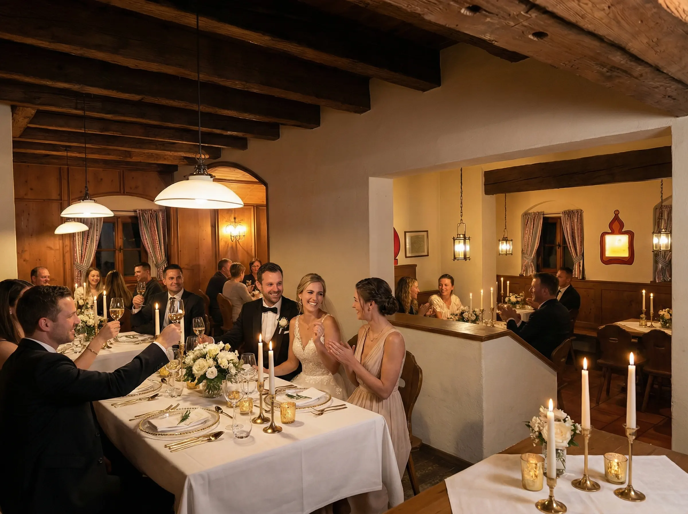 Hochzeit im ausg'steckt